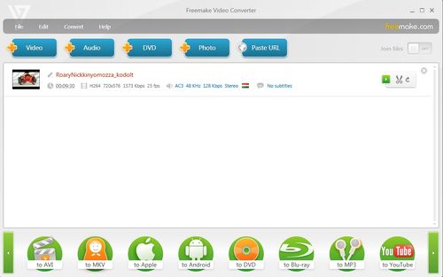 Freemake Videoconverter - A lehetőségek programja 3 Freemake Videoconverter - A lehetőségek programja 3