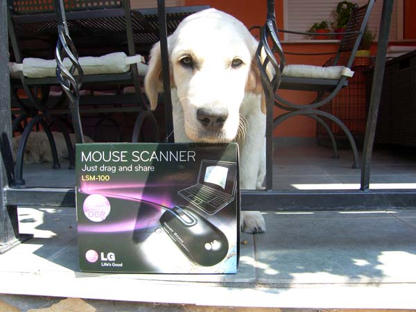 Kipróbáltuk: LG LSM-100 Mouse – egér és szkenner egyben