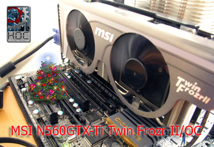 Kipróbáltuk karácsonyra: MSI N560GTX-Ti Twin Frozr II 2 GB és 1 GB – testvérek csatája