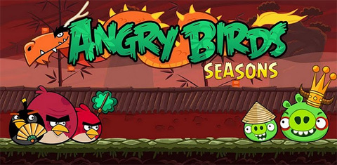 A kínai újév beköszöntével megjelent az Angry Birds Seasons legújabb epizódja, a Year of the Dragon