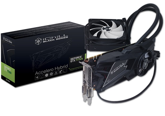 Túlhajtásban jeleskedhet az Inno3D GeForce GTX Titan iChill Black Series