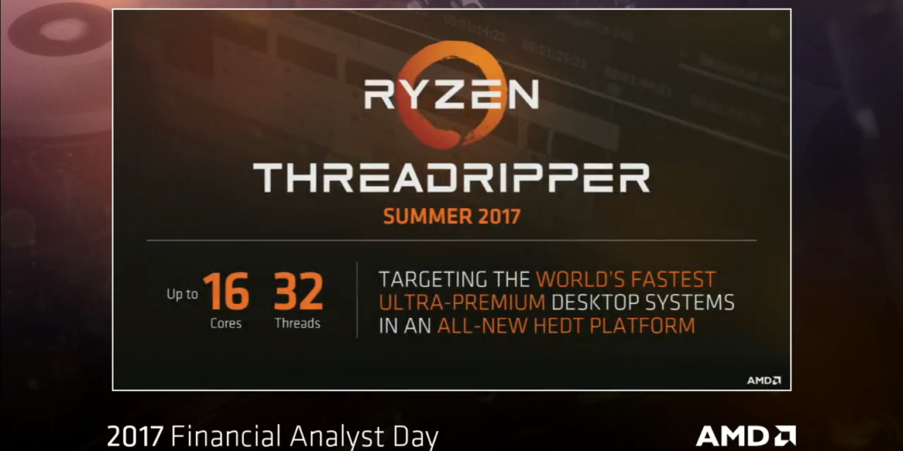 Megígértük, bemutatkozott az AMD Ryzen ThreadRipper 1998X