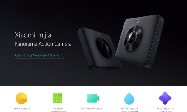 Megérkezett a Xiaomi 360 fokos kamerája!