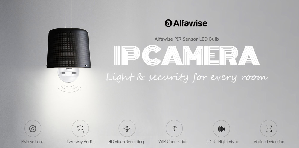Alfawise JD – T8610 – Q2 – kémkamera otthonra