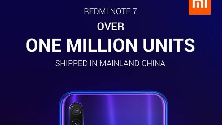Xiaomi Redmi 7 – több mint egymilliós értékesítés csak Kínában