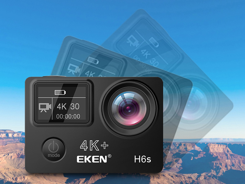 EKEN V50 Pro és EKEN H6s – Sportkamerák olcsón 4K felbontással