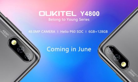 OUKITEL Y4800 – 48 megapixeles kamerával és Helio P60-nal érkezik!