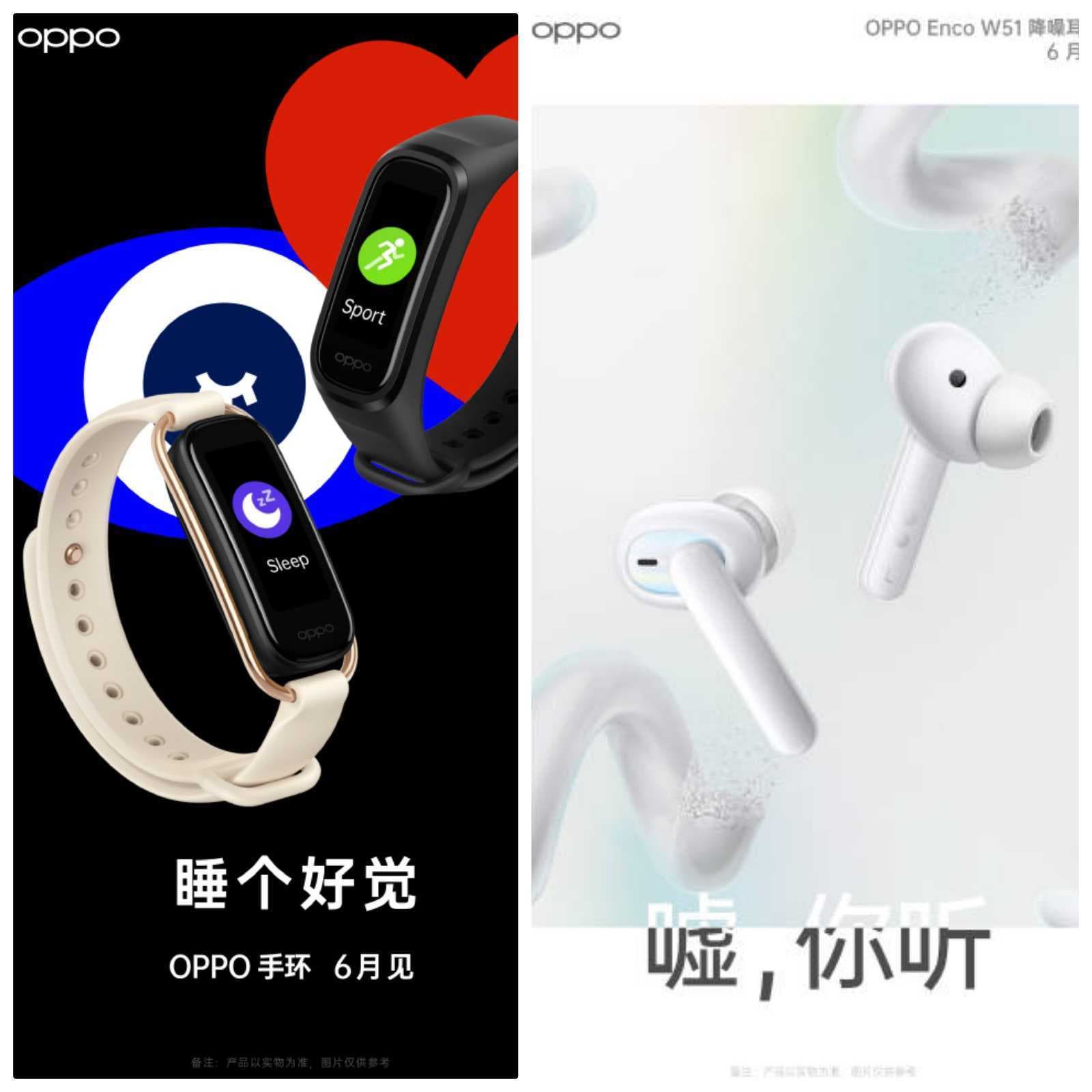 Hivatalos – Jön az Oppo Band és az Oppo Enco W51 füles