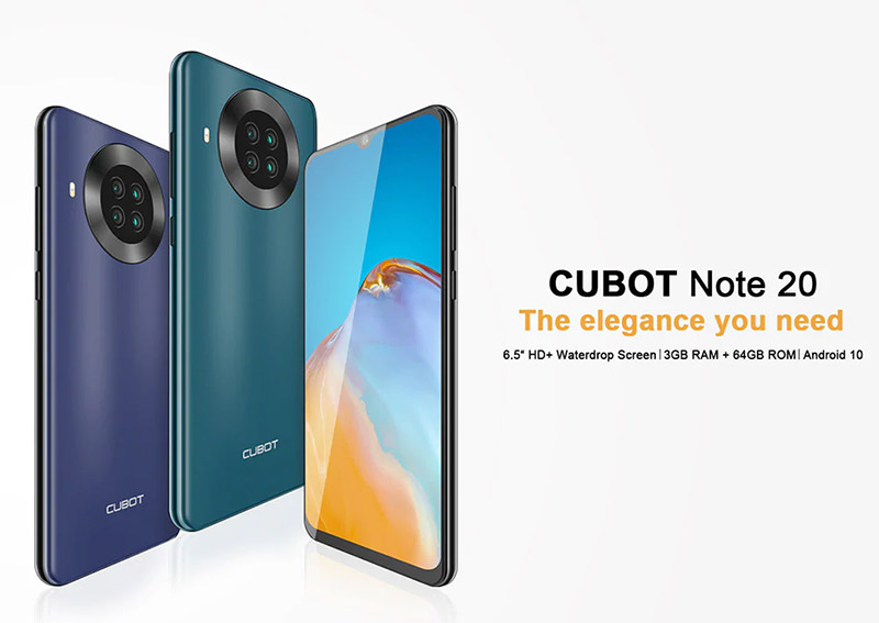 Cubot Note 20 bemutató – a költséghatékony telefon
