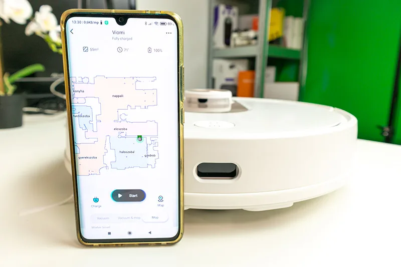 Xiaomi VIOMI SE – az ősz legjobb lézeres robotporszívója 20