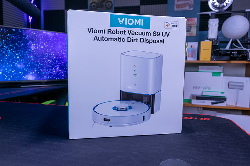VIOMI S9 UV - Xiaomi robotporszívó, ami kiviszi a szemetet is 2