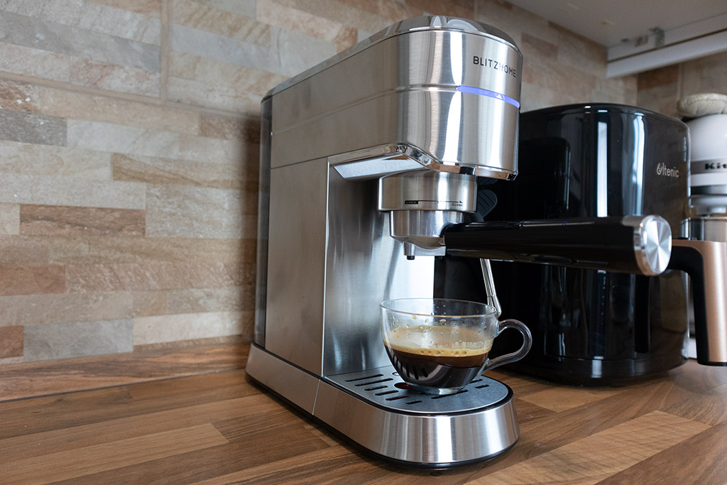 Krémes kávé otthon - BlitzHome BH-CM1503 kávéfőző teszt 15