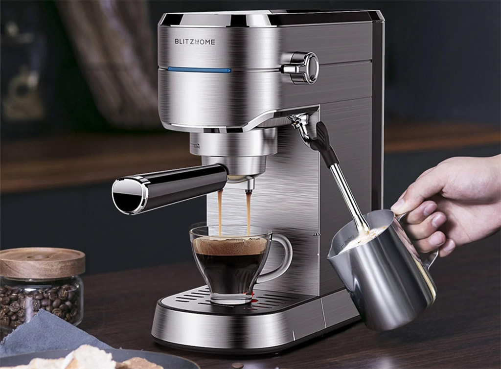 Krémes kávé otthon - BlitzHome BH-CM1503 kávéfőző teszt 7