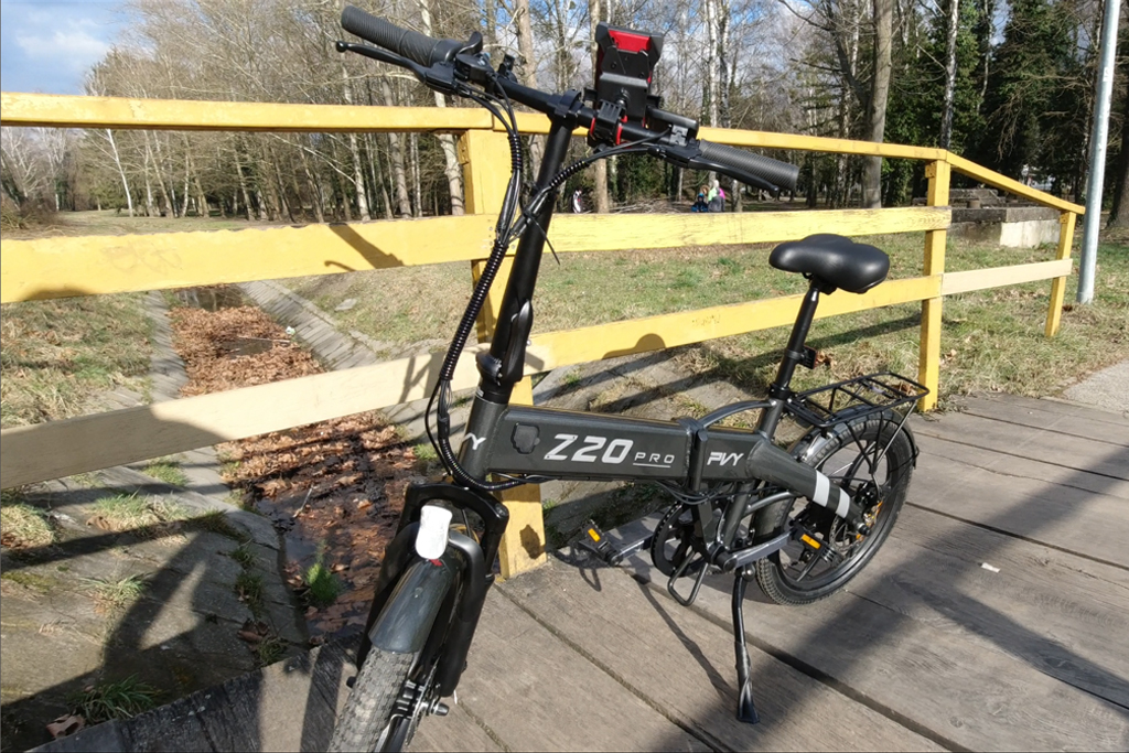 PVY Z20 PRO kerékpár teszt: Tapasztald meg 500 watt erejét!
