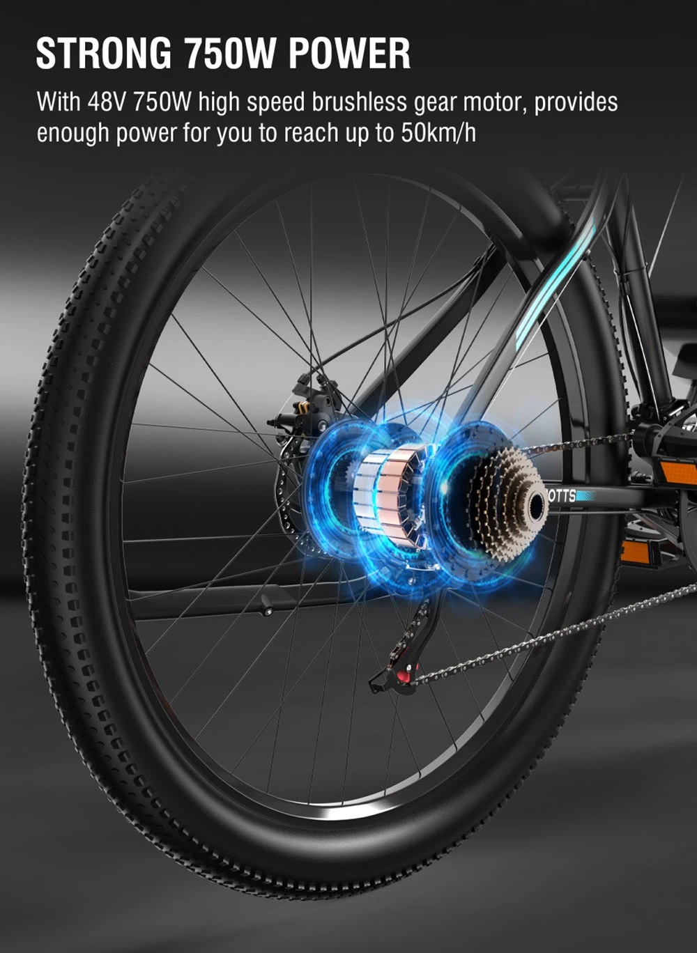 Változtasd meg a szabályokat - a DUOTTS C29 750 wattos e-bike teszt 5