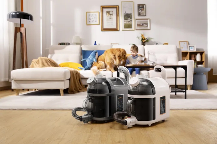 UWANT B200: The improved carpet cleaner can now steam! 1