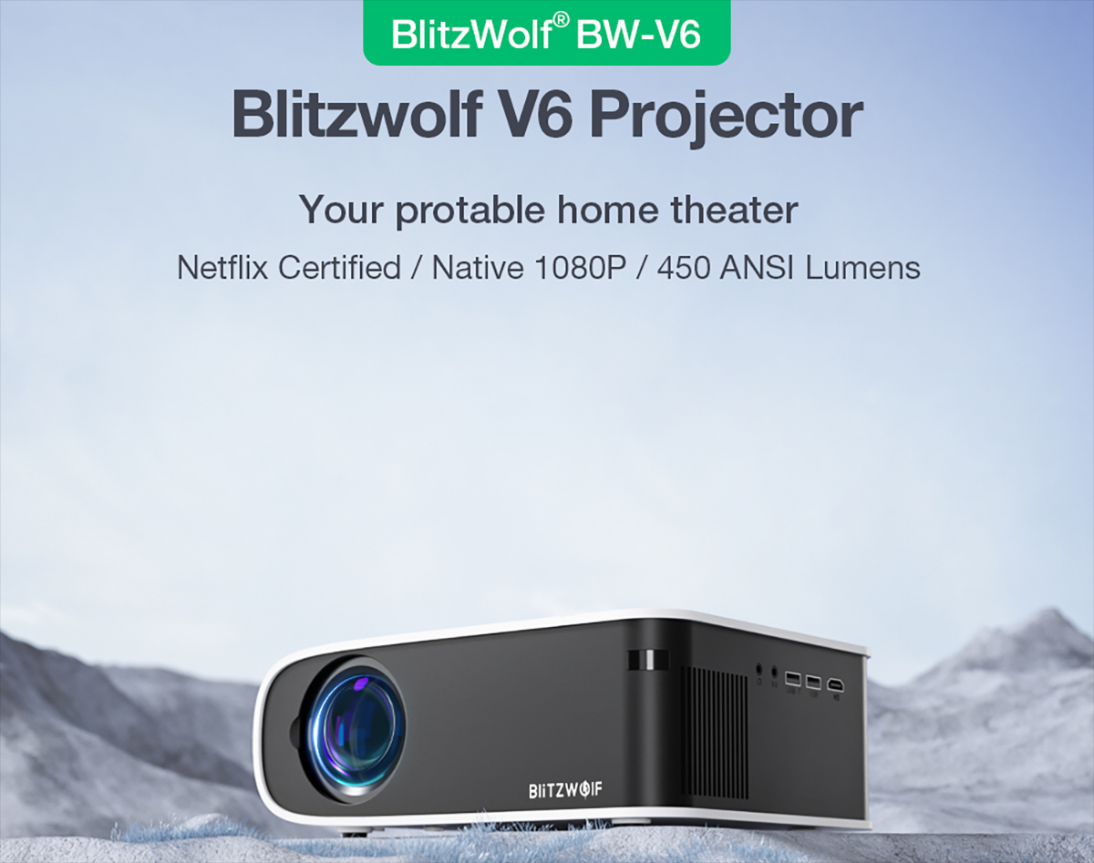 BlitzWolf BW-V6 projektor teszt – a célcsoport imádni fogja! 1
