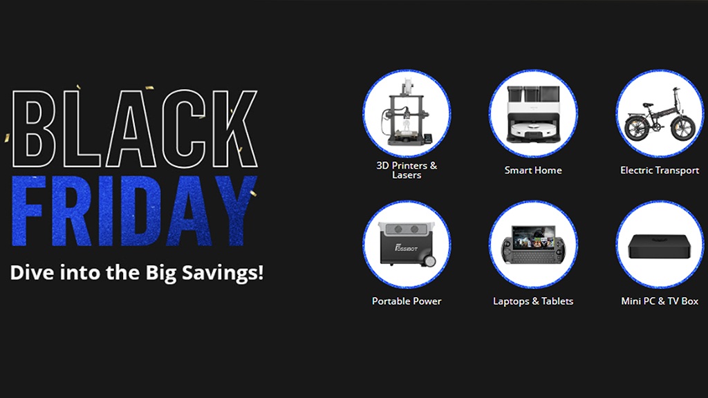 Lowest prices of the year, Black Friday on Geekbuying